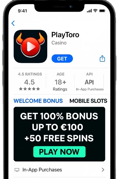 Playtoro Aplicación oficial optimizada para móviles con juegos en vivo
