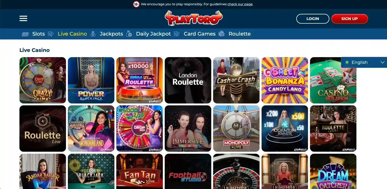 Slots dinámicas y juegos en vivo certificados